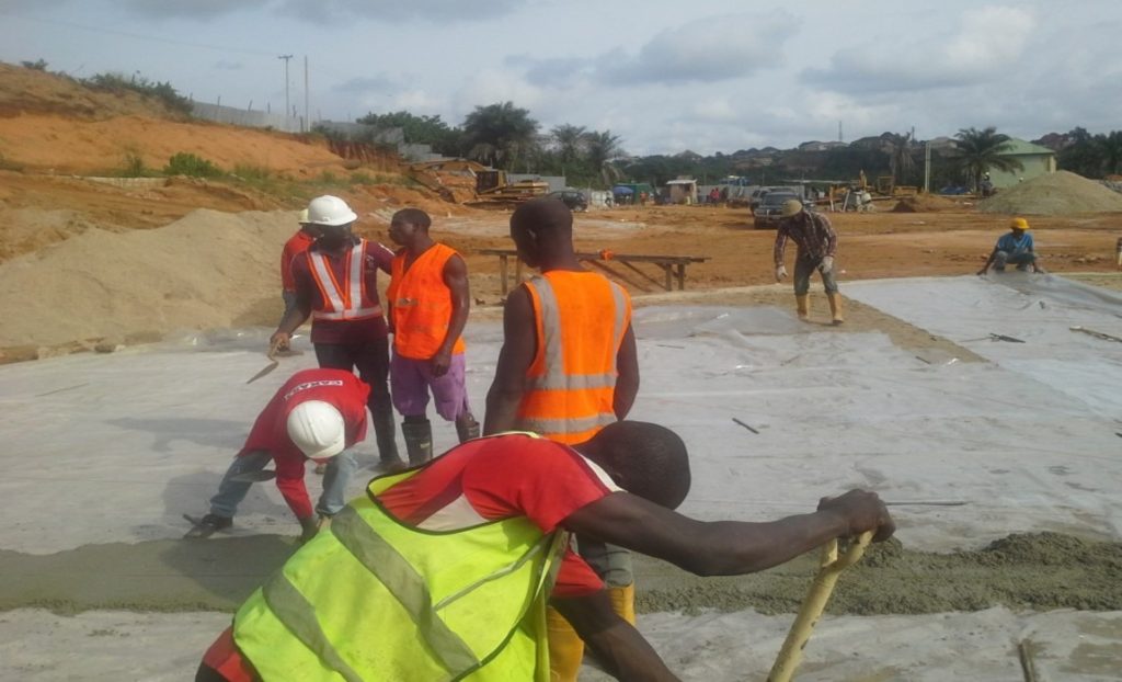 tank foundation construction